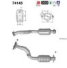 NISSA 20010JD20B Catalytic Converter